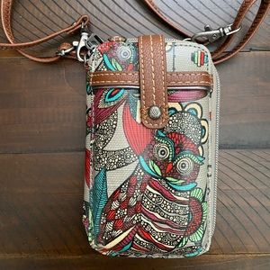 Sakroots NWOT super cute owl wallet/crossbody